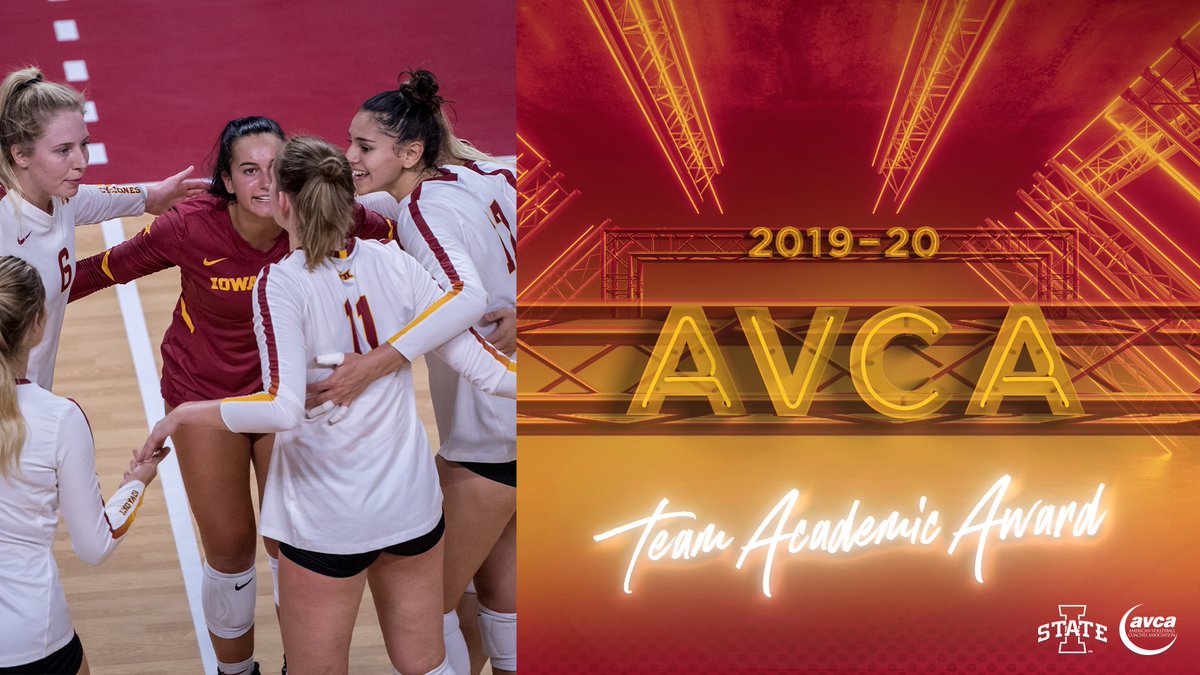 CycloneVB's tweet photo. Congrats to the #Cyclones on earning the USMC/AVCA Team Academic Award for the 2019-20 Academic Year!🌪️🏐

📰 | https://t.co/9DiWqzZHwB https://t.co/qAXFRx9BSp