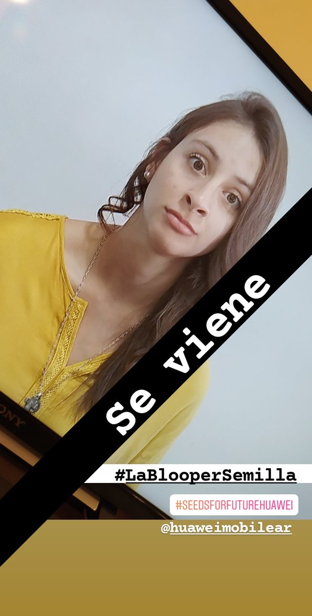 PoliFerrnandez's tweet photo. Se vienen un montón de memes y bloopers

#SeedsForTheFutureHuawei 
#BloopersForFuture
#LaBlooperSemilla
#LaMemeSemilla 

@HuaweiLatam https://t.co/gJjZ7F4Zu7