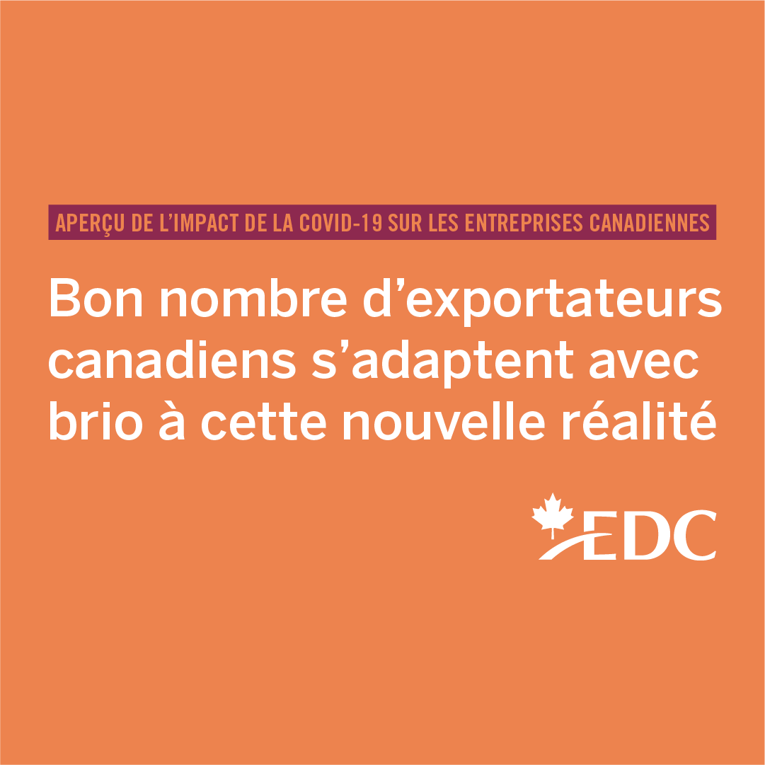ExportDevCanada's tweet photo. « En ces temps difficiles, l’heure est à la résilience et à l’ingéniosité dans le monde des affaires. » 💡 https://t.co/4XTZUvN6sI https://t.co/pk0Fps0I8h