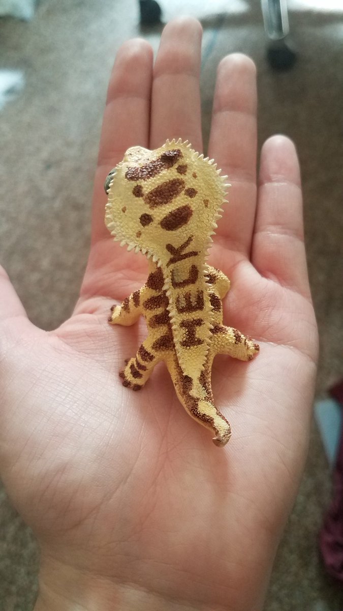 polymer clay gecko