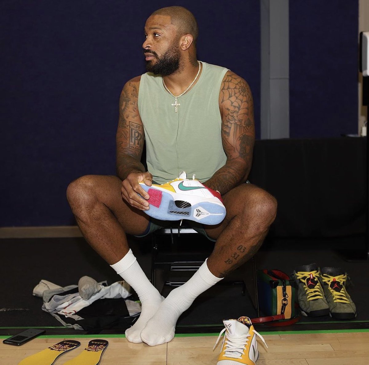 kobe 5 pj tucker on feet