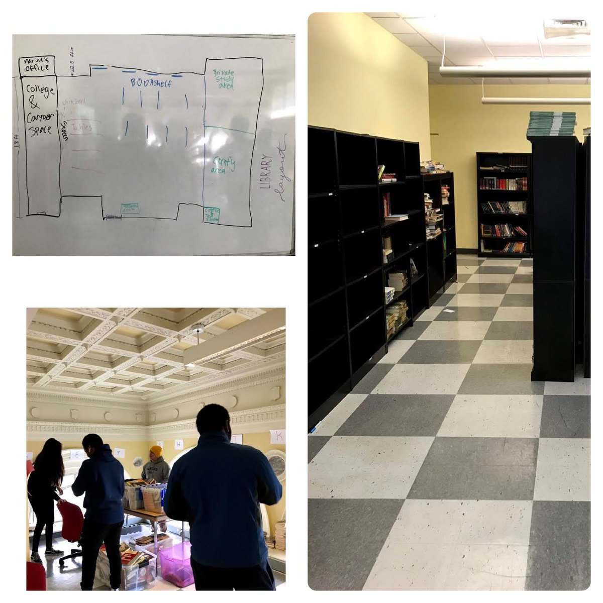 Phoenix Chelsea Seniors 2020 made the school library their Community Engagement Milestone. Due to the Covid crisis we had to put a pause on the project. We are happy to announce that we will be continuing the project w/ Seniors 2020. Keep checking back for Library Reno updates.