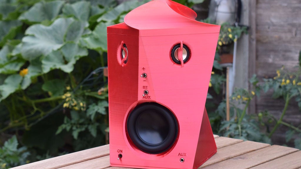 instructables's tweet photo. Meet Mr. Speaker - a #3Dprinted, battery powered, Bluetooth speaker you can make yourself!

https://t.co/HAwQcxr8bi https://t.co/ClViqsE8ZH