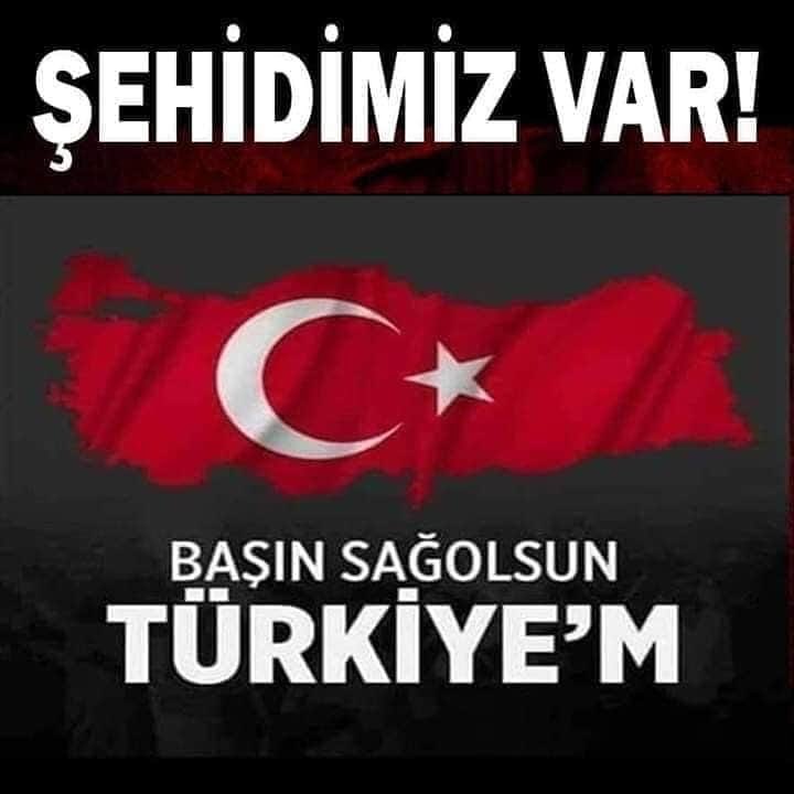 mustafa_isik42's tweet photo. Hakkari Çukurca'da üs bölgesine saldırıda 2 askerimiz şehit oldu.Şehitlerimize Allah'tan rahmet,acılı ailelerine başsağlığı dilerim.
Ruhunuz Şad mekanınız uçmağ olsun... https://t.co/fO5pzDR3FR