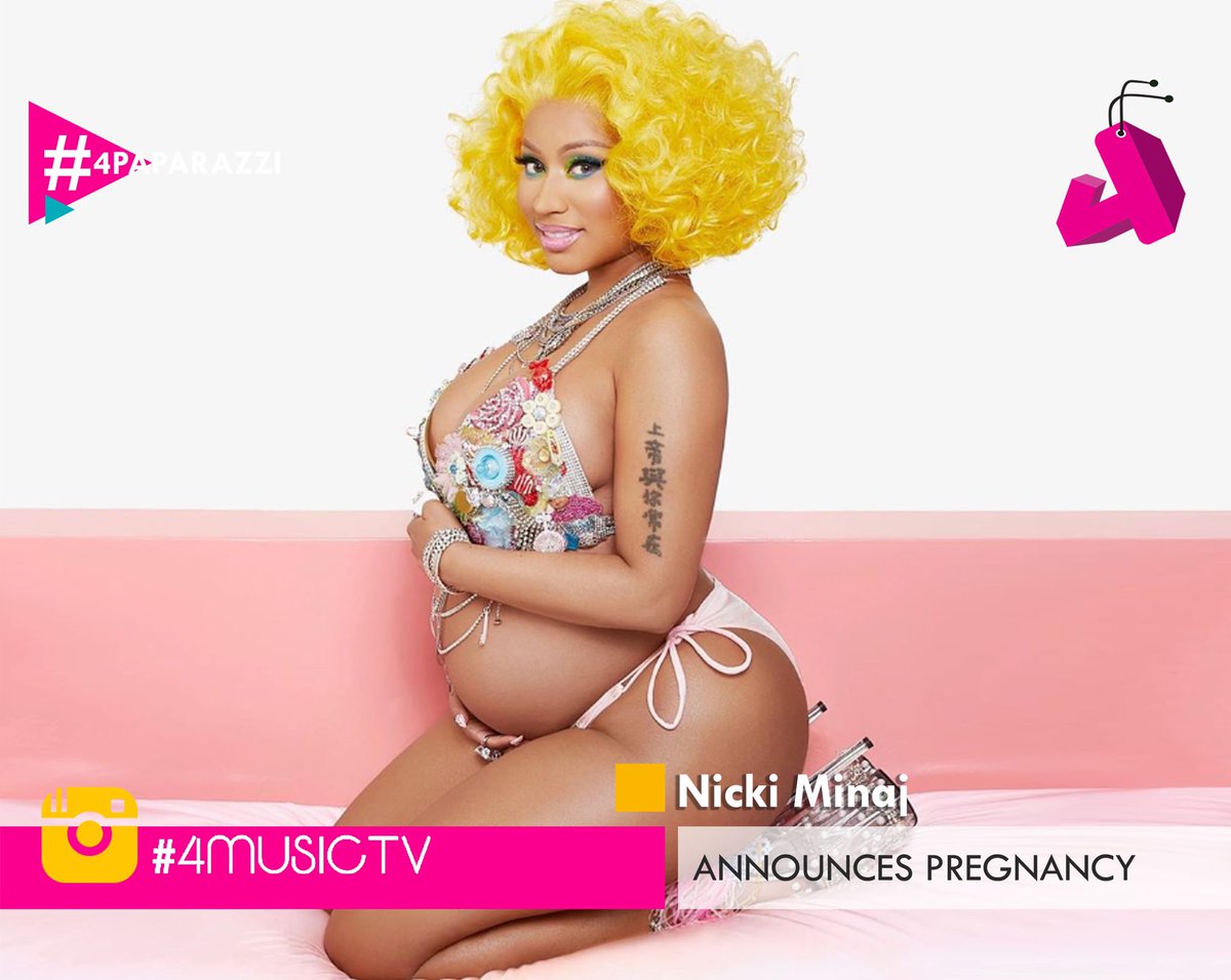 4MusicTv's tweet photo. #4Paparazzi : Nicki Minaj announces pregnancy !!!! https://t.co/F5A2z8enMg