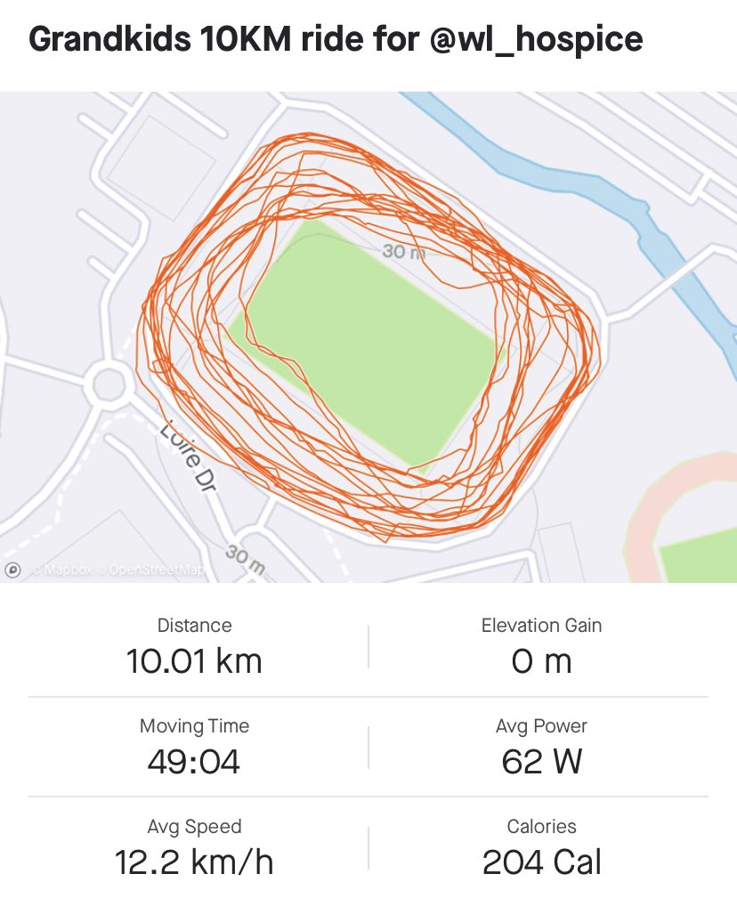 twiggy_1979's tweet photo. Before &amp; after photos aswell as the best route map I’ve seen - my kids, nephew &amp; niece doing the virtual 10K challenge on behalf of @WL_Hospice in memory of Mum 💙 https://t.co/wNSRkT53VQ