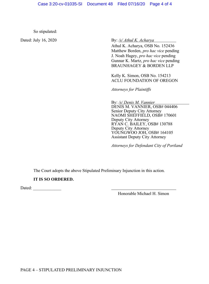 Still with me?KEWL in 2 more tweets I’ll reward youJuly 16, 2020 parties jointly filed a Stipulation Order, largely reiterative of the original ”prayer of relief“ except“Order shall expire on Friday, October 30, 2020, unless otherwise extended by stipulation of the parties.“