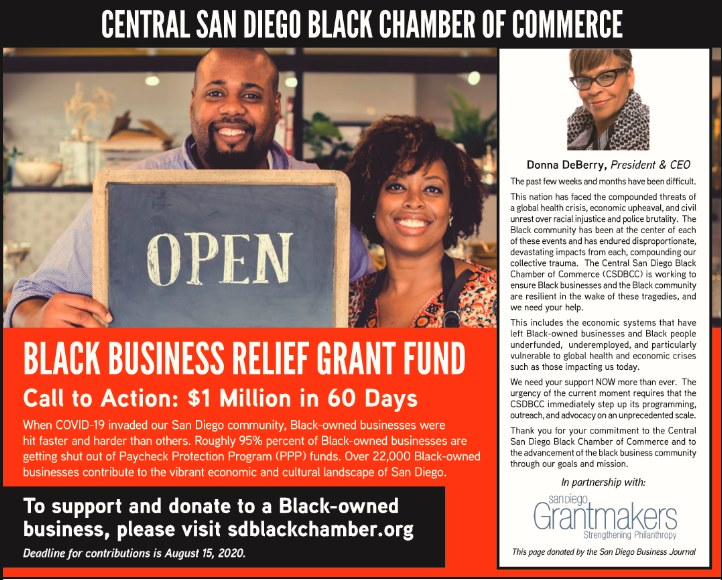 GabrielaDow's tweet photo. If you are a local #SanDiego #BlackOwnedBusiness in need of support (#Startup #Entrepreneur, Individual, Freelancer, Sole Proprietor, Corp or LLP) apply for a grant today at https://t.co/OrtZ0BFm8x #BlackSanDiego #GoSanDiego #SDtech #THISisChula #LifeInAction #sdstartupweek ๐ฏโจ https://t.co/G0Ml4sZKAL