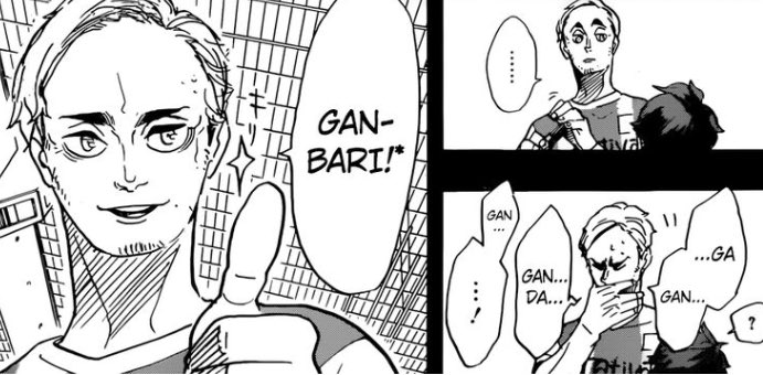 @ousamayama oh i see thanks for correcting, so mr blanco is talking in jp? cause I thought bc of this panel that he didn't know jp very well