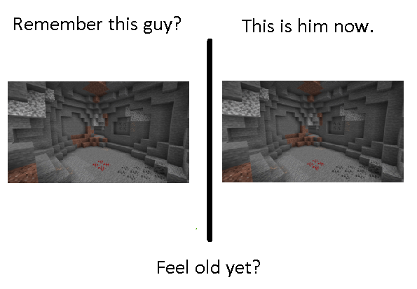 ibxtoycat's tweet image. It's been so many years, only true OG's remember the left image

#CaveUpdate