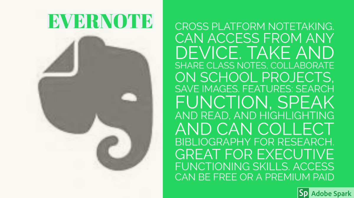debbieroland15's tweet photo. Exploring Tools found #Evernote made an #adobespark via @AdobeSpark with the help of directions from learning #ISTEsla20 https://t.co/RZ9b100GbQ