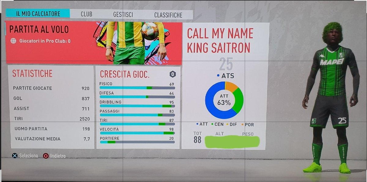 Queste sono le mie stats su Pro Club! 🔥🔥🔥🍋🍋🍋💣💣💣