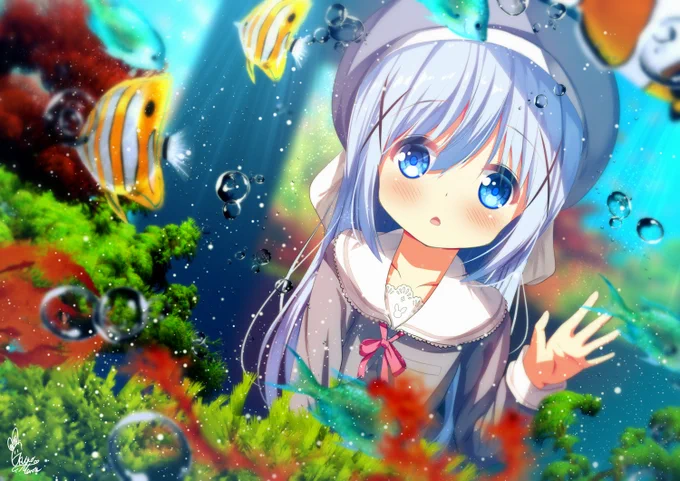 アクアリウムチノ
#gochiusa 