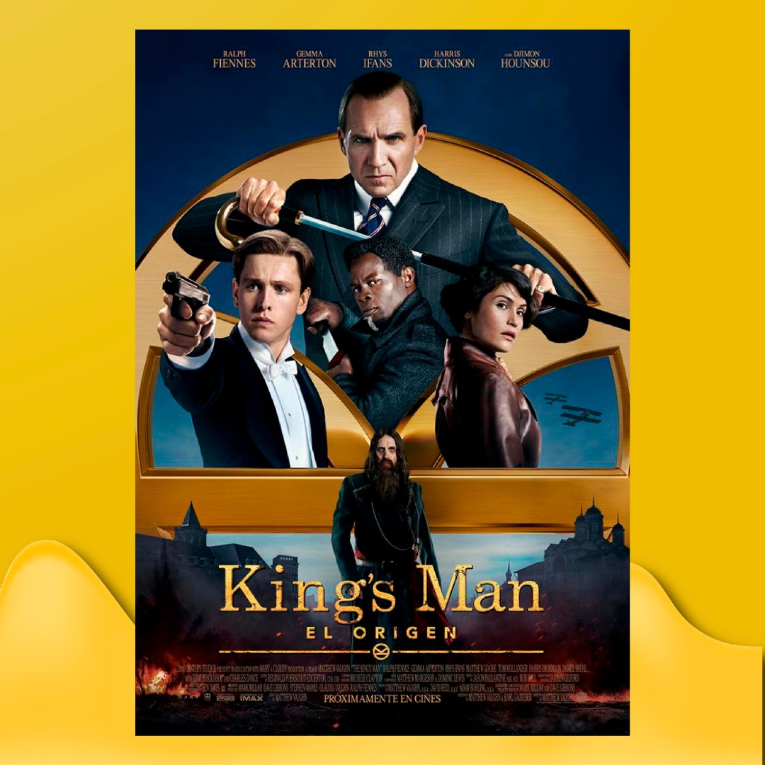 #Volvimos con más sorpresas para ti, #Mis Cines tiene el gusto de presentarte el nuevo póster de #Kingsman: El Origen, próximamente lo disfrutaras con nosotros, te esperamos. 
#VolvamosAlCine
#CineSeguro
#YoVuelvoAMisCines