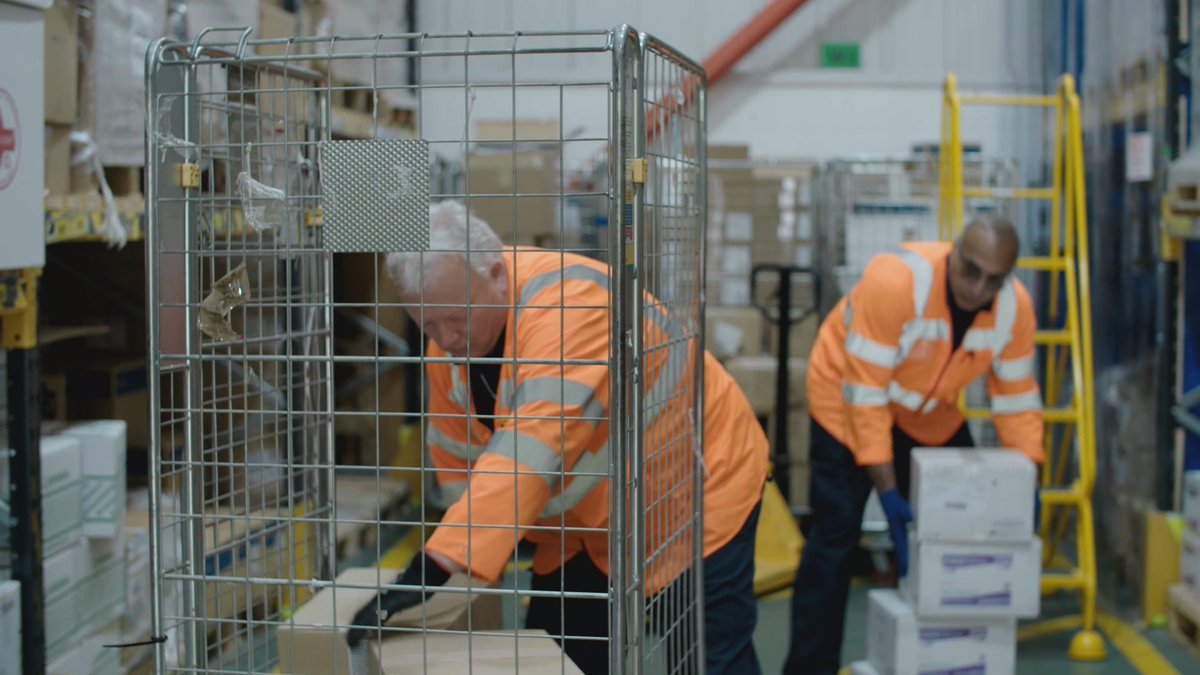 OFFICIALWMAS's tweet image. Our stores team were some of the real unsung heroes in the #pandemic – they were moving over 400,000 items of PPE a week!  For example, 27,000 pairs of gloves and aprons a day along with making sure there are always full respirator kits available #paramedics