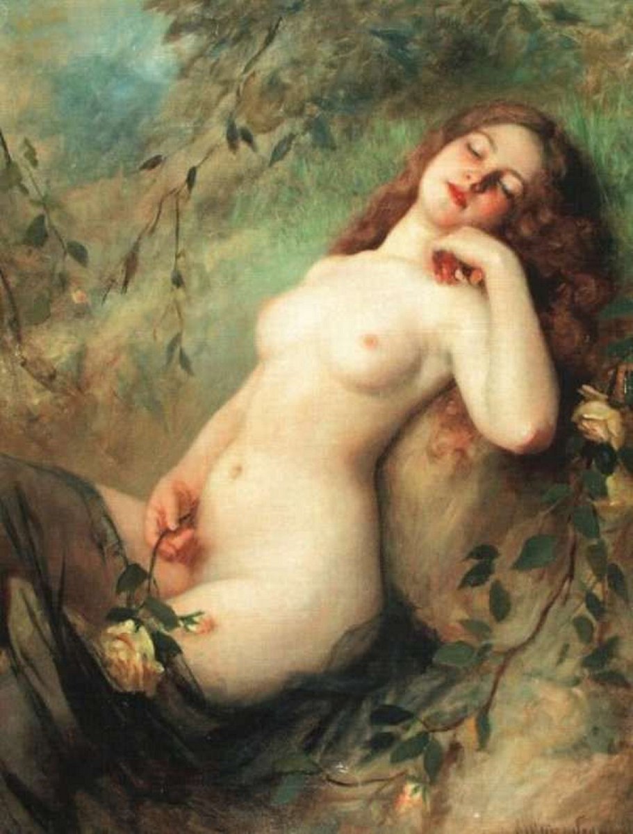Bibliocuriosa's tweet photo. Sitting Nude (1900)
Art by Russian artist Viktor Karlovich Shtember (or Shtemberg) (1863-1921) https://t.co/5veOX9Grp2