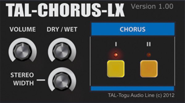 Another great chorus, modeled after the one on the Juno 106, awesome for synths and gtr