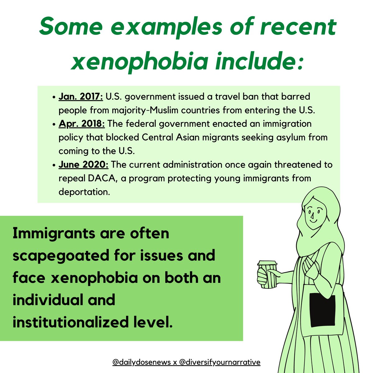 TheDONCampaign's tweet photo. THREAD: We partnered with @dailydosenews to discuss race and xenophobia in the US— want to fight against xenophobia and racism in our schools? Sign the petition. Link in bio.
#blacklivesmatter #blm #acab #DONCampaign #education #teachers #students #justice #culture #POC #student https://t.co/yOkBm380Xm