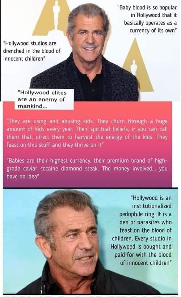 2/Hollywood convinced you that  #Braveheart was off his rockerWho else has  #Pedowood tried to convince you of, both FOR and AGAINST? On the release of the Passion of The Christ (2004) the  #Pedowood machine went into full force against MelHe started to talk ... #QAnons