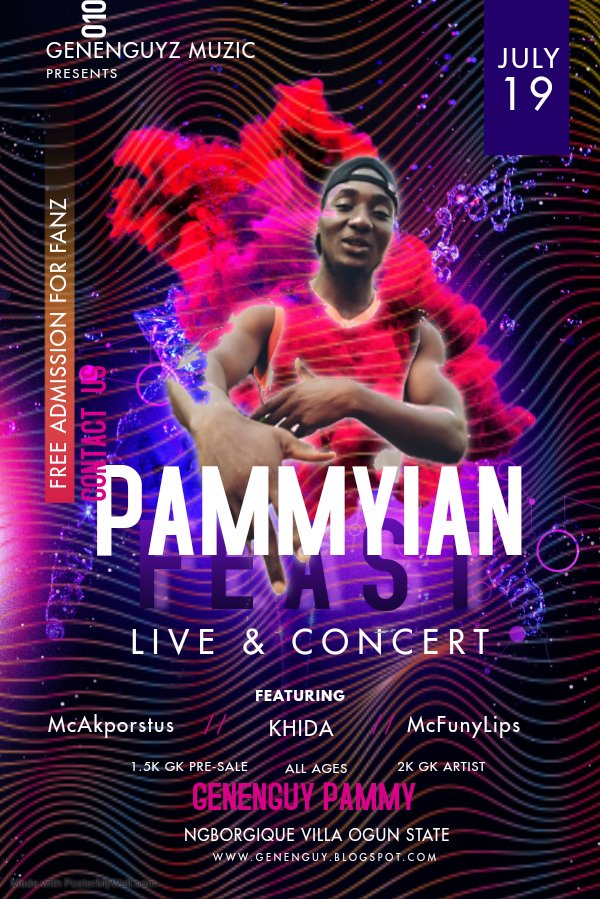 GenenguyPammy's tweet photo. I am really proud of how pammyian feast turned out turned out big thanks to my #family, #Generationalguyz and #Comeonline also to my ever dynamic label #GenenguyzMuzic https://t.co/TopWFKYhZF
