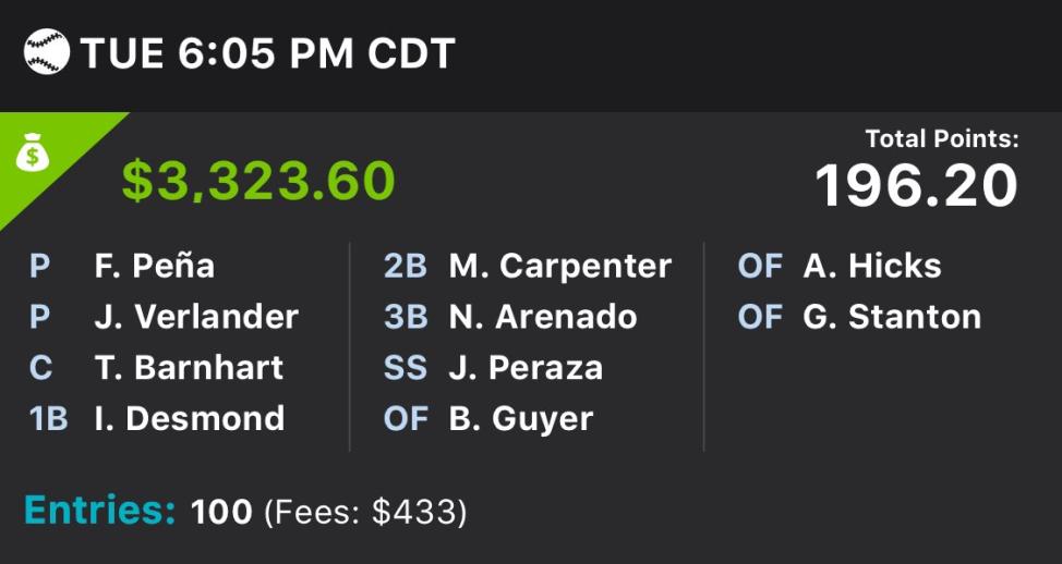 alliance_dfs's tweet photo. #MLB is finally here! We will be offering a special from now until the season starts! Purchase MLB Season Package and receive 2 weeks of our VIP Package included or 1 month of #eSports or #MMA! Your choice!
DM us or join our FREE Discord at https://t.co/LWHJ2CNkfB
#ASN #DFS https://t.co/XB1TFdJIwq