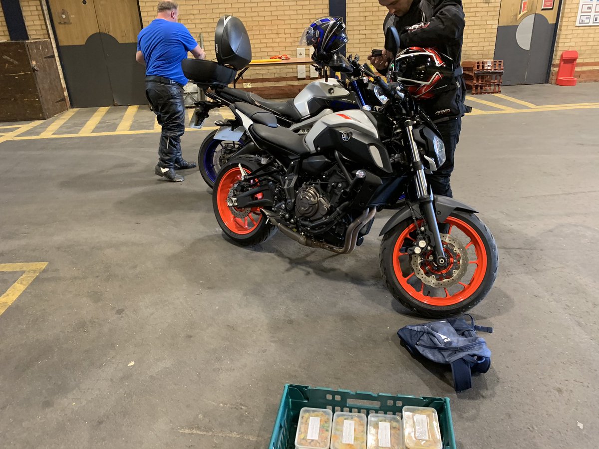 kaotic_uk's tweet photo. Monday night the riders are heading out to feed the homeless in haringey. Thank you for the lovely food from Compassion London and as always the iconic Alexandra Palace for allowing us to use their facilities we truly honoured.
#community #compassionlondon
#riderordie #Positive https://t.co/AO67TMTQTP