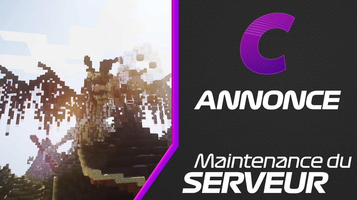 CyneriaServeur's tweet photo. MAINTENANCE DU SERVEUR À PARTIR DE MINUIT !

Nous avons décidé de mettre le serveur en Maintenance pour une durée approximative de 3 semaines / 1 mois.

Pour toutes informations supplémentaire, nous vous invitons à rejoindre le discord.
↠ https://t.co/iCFSGOd7t1 https://t.co/OKWoPEtb0E