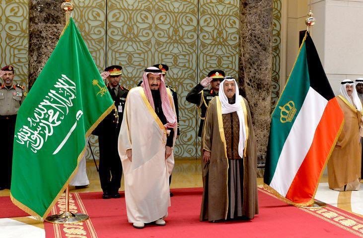 حُب عظيم لَـ الصباح وشعبهم احنا واهل الكويت اهل يجمعنا دم ونسب 🇰🇼🇸🇦❤️❤️#صباح_يتطمن_علي_اخيه_سلمان