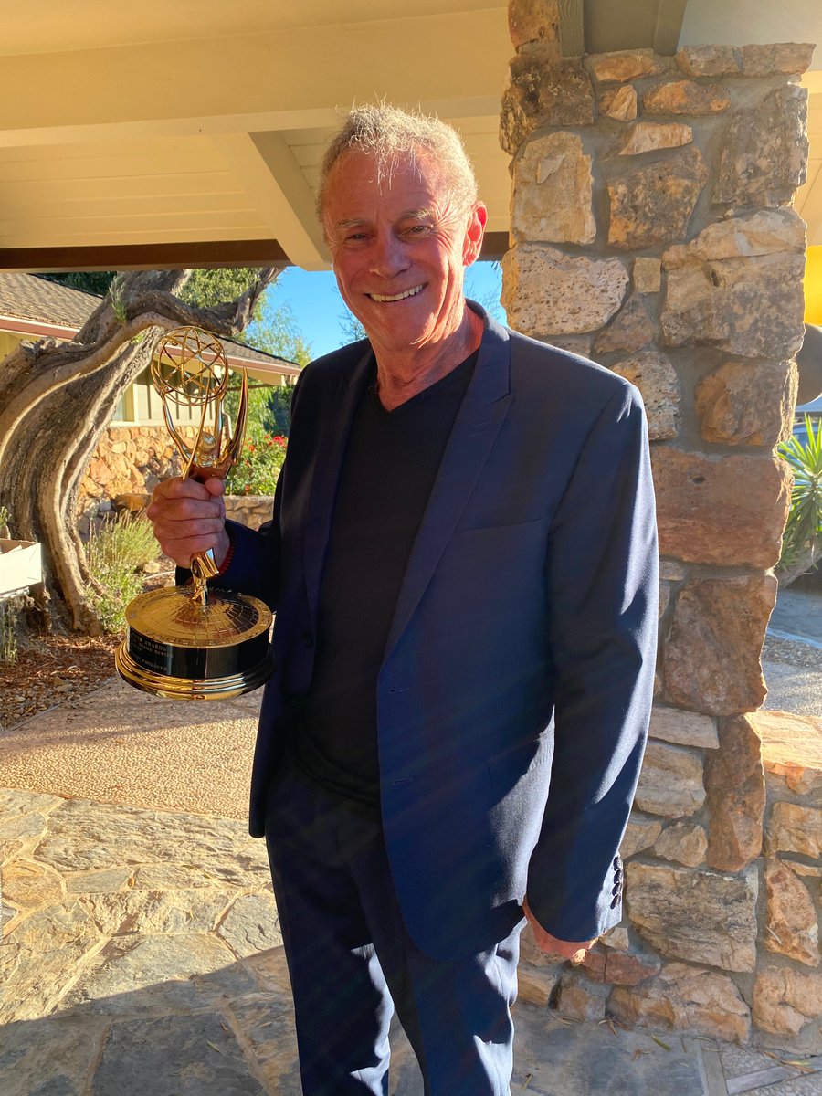 So proud of my dear friend @Tristanrogers for Best supporting actor for <a href="/studiocity_show/">STUDIO CITY show</a> <a href="/DaytimeEmmys/">Daytime Emmys</a> It has been one of the greatest joys in my life to see Tristan win after  decades in daytime. Thanks to our incredible writing team <a href="/OfficialTimWjr/">Timothy Woodward Jr.</a> <a href="/MicheleKanan/">MKUltra</a> <a href="/Ldenormandie/">Lauren de Normandie</a>