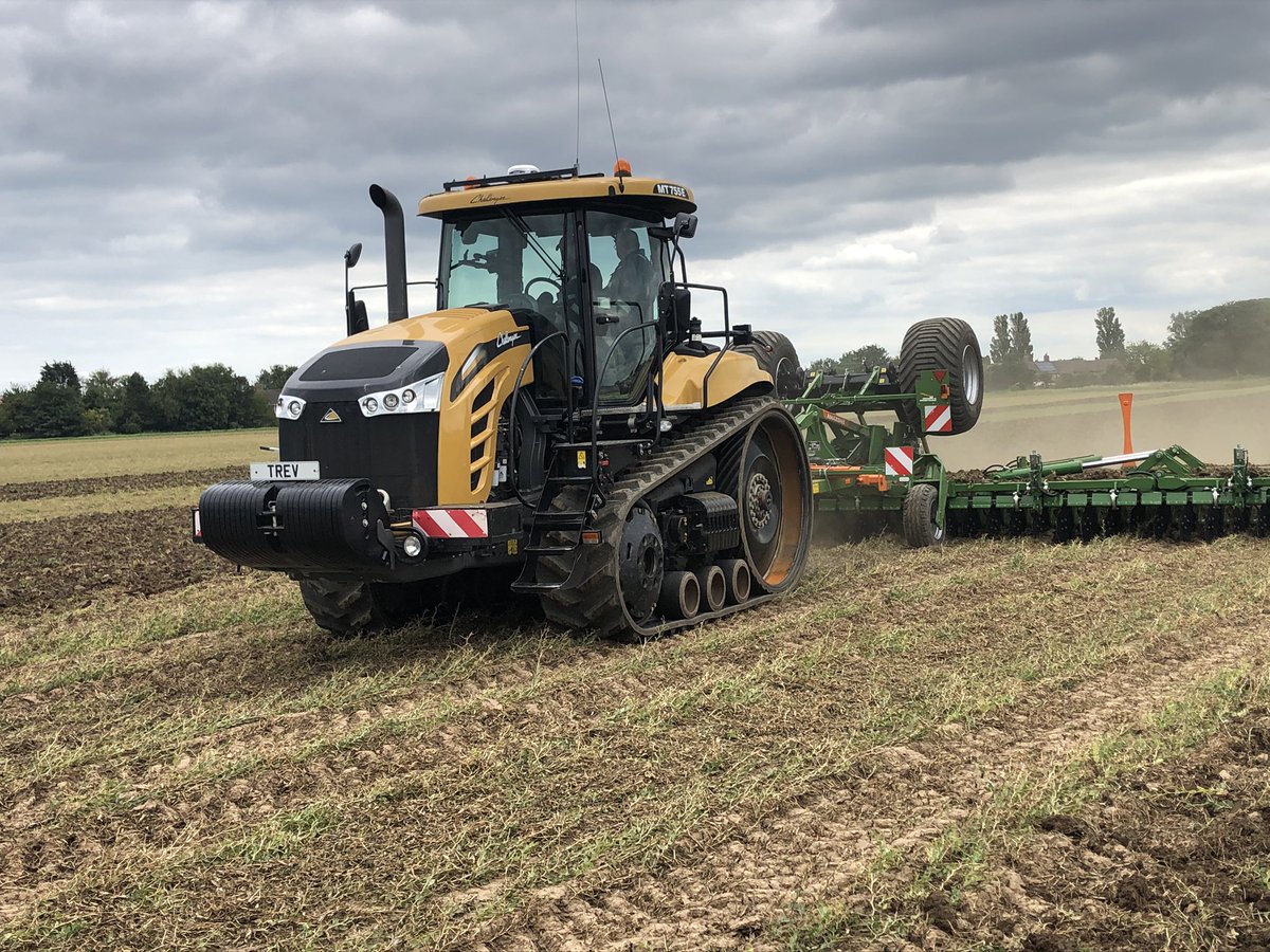 First new tool in the armoury on our journey to reducing cultivation. #farm365 #reducedwheelings #sustainableagriculture