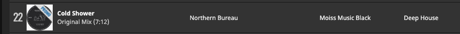 Everyone needs a 'Cold Shower' now and then - getting some <a href="/traxsource/">Traxsource</a> love at No 22 Essential Deep <a href="/MoissMusic/">Moiss Music</a> <a href="/NeilSmallridge/">Neil Smallridge</a> <a href="/bigathe/">mark atherton</a>