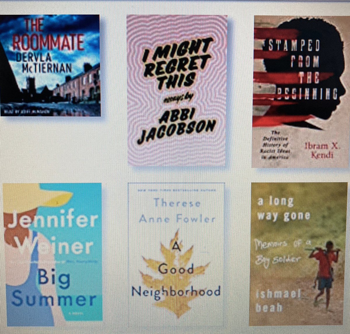holtelageorge's tweet photo. Here’s what I’ve read over the past six weeks. I miss talking to students about books. #goodreadsismyfavesocialmedia https://t.co/o39jkfB6cW
