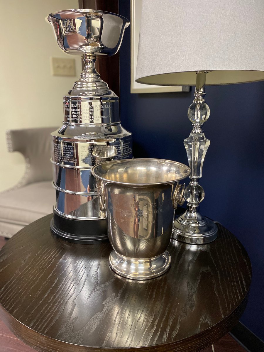 LeighAnnBarney's tweet photo. Look what finally came back from the engravers. The Spring CSS trophies! They are on their way to #1 campus @StoneBridgeHC and the #1 Division, North Indiana! #Finally #SweetNebraska #CustomerServiceRocks! https://t.co/DMHNYQgNgL