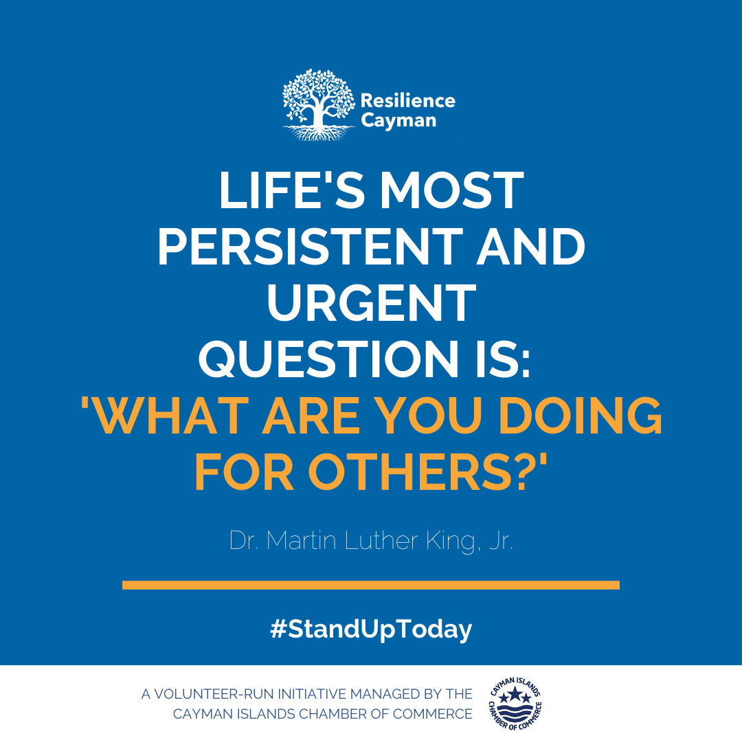 ResilienceKy's tweet photo. Unsure of how you can help?
By donating to #ResilienceCayman, you are feeding families, supporting local businesses, encouraging young leaders, and helping us build a sustainable future for Cayman.
#StandUpToday #CaymanIslands
@CaymanChamber https://t.co/hguXW6ejDz
