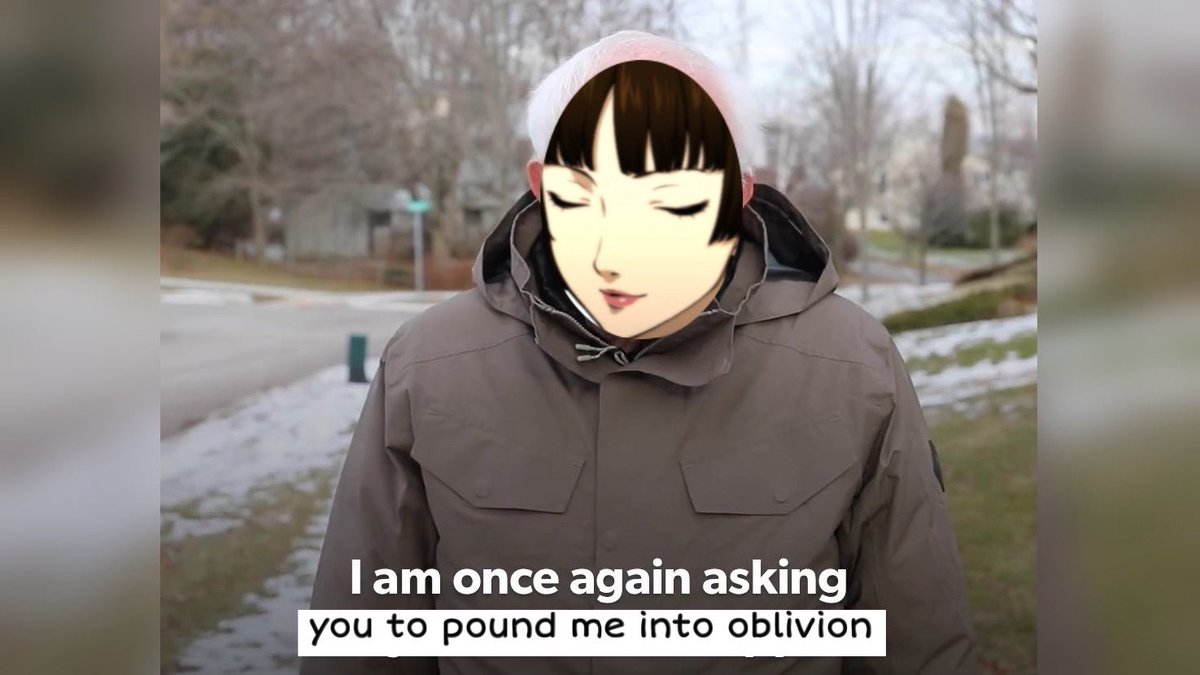 ／ When she sees Hifumi.