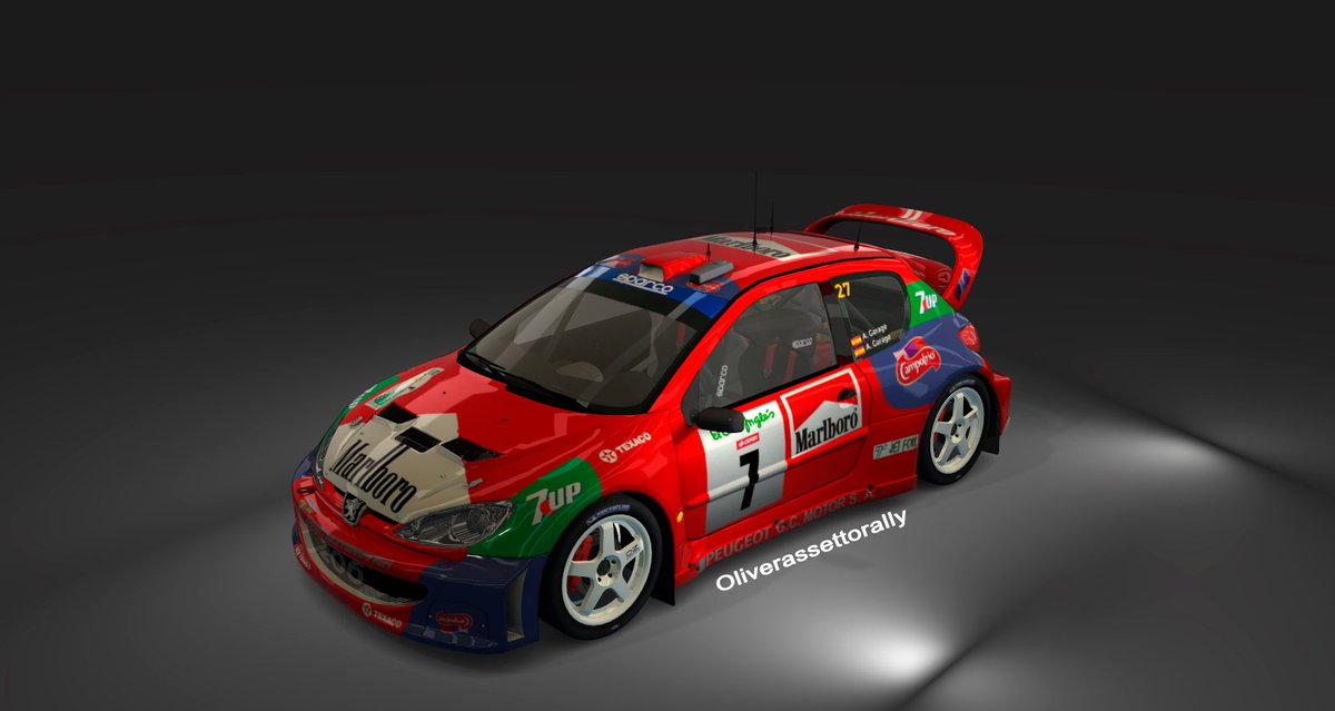 OliverAssettoRa's tweet photo. Peugeot 206 WRC

José Maria Ponce https://t.co/tFuRxmb5Ld