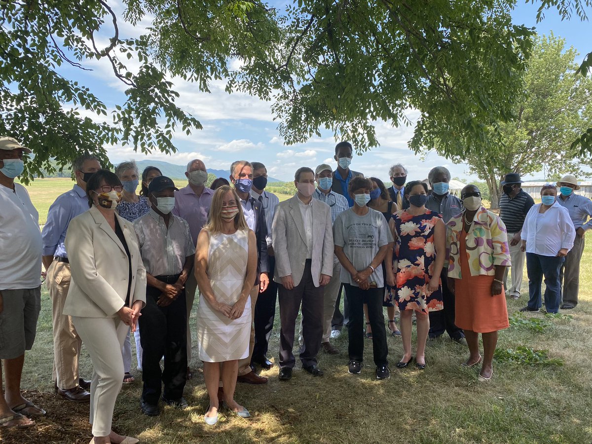 JennMcClellanVA's tweet photo. The bills signed today enact a collaborative solution that was developed by a dedicated work group over the last year and a half, which studied the unjust impacts of the heirs’ property. https://t.co/uHQ5Wmmb3d