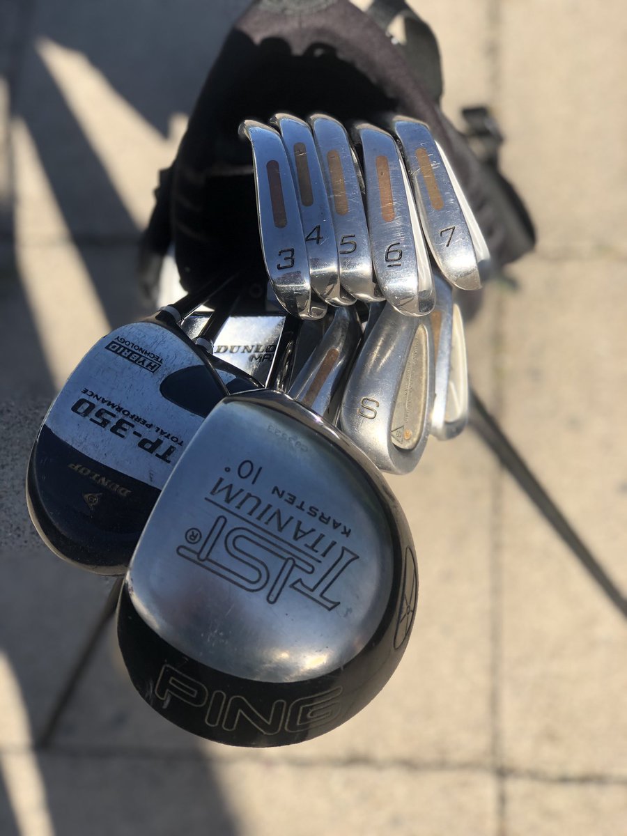 Last night I cleaned my golf clubs. They’re old, second-hand, mismatched, but they do the job. I was reminded of cleaning my football boots as a 13y/o. Back then, my main thought was “why am I doing this?” After all, the next time I played, my boots would get muddy again.