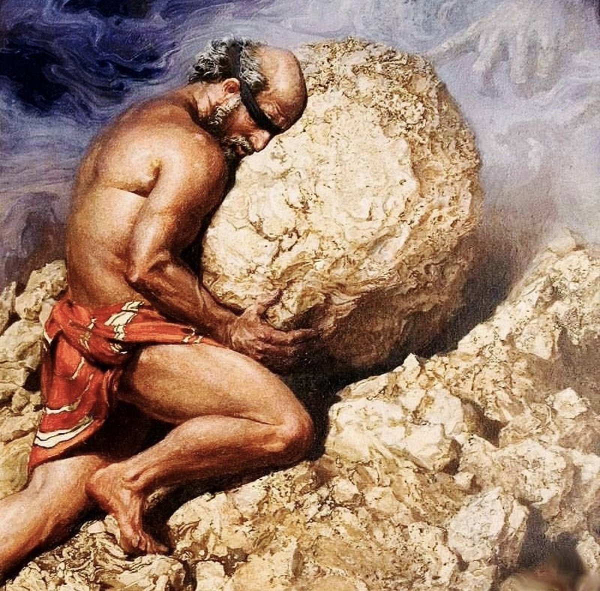 If we want to get the most meaning and benefit from each day, we need to take note from Sisyphus and revel in the daily struggle that comes back every morning. In other words: be a Sisy, not a sissy.Cc:  @ZachHomol for his recent prolific use of the word “sissy”.