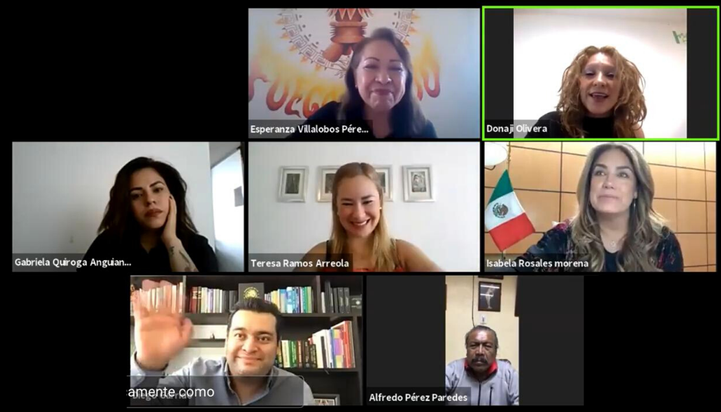 #SesiónVirtual | A petición de la presidenta de la Comisión, diputada <a href="/espevillal/">Esperanza Villalobos Pérez</a> (MORENA), las y los diputados tendrán una reunión virtual con asesores el próximo jueves  23 de julio para dictaminar los asuntos turnados. Concluyó la sesión.