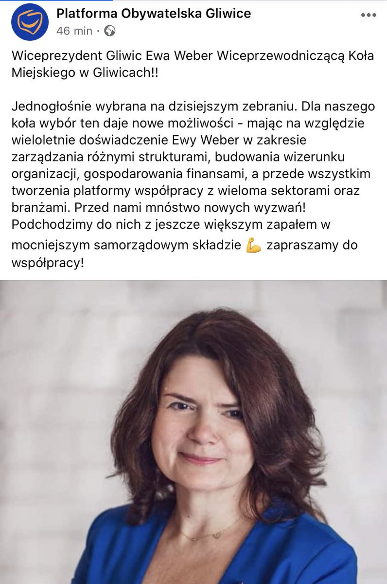 piotr_solka's tweet photo. Gratuluję nowej wiceprzewodniczącej objęcia stanowiska. Wierzę, że nasz cel jest jeden, a wartości #NowaPlatforma takie jak dbanie o wolność, równość i dialog z mieszalńcami będą kierowały wszystkimi naszymi działaniami ✌️
Razem możemy więcej 💪 https://t.co/KJXNaHjojJ