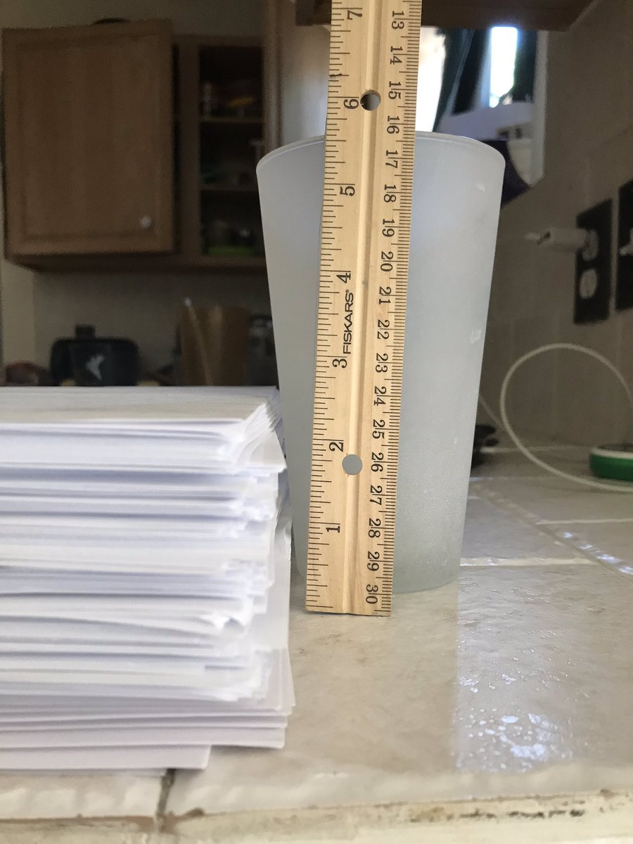 RademakerAmelia's tweet photo. This is what two rounds of edits looks like. Gotta recycle and plant a tree. The end of book ritual. https://t.co/zdIuXtNgnp