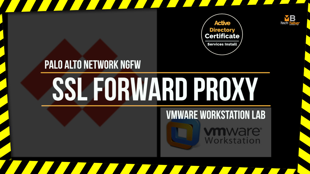 mbtechtalker's tweet image. 📽️NEW VIDEO📽️Palo Alto NGFW SSL Forward Proxy Decryption &amp;amp; AD Certificate Services installation and CSR on VMware Workstation youtu.be/i8da6l4o7pM #ngfw #firewall #ssldecryption #decryption #paloaltonetworks