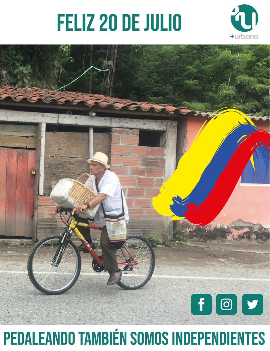 El vehículo de la independencia #diadelaindependencia #bicicleta