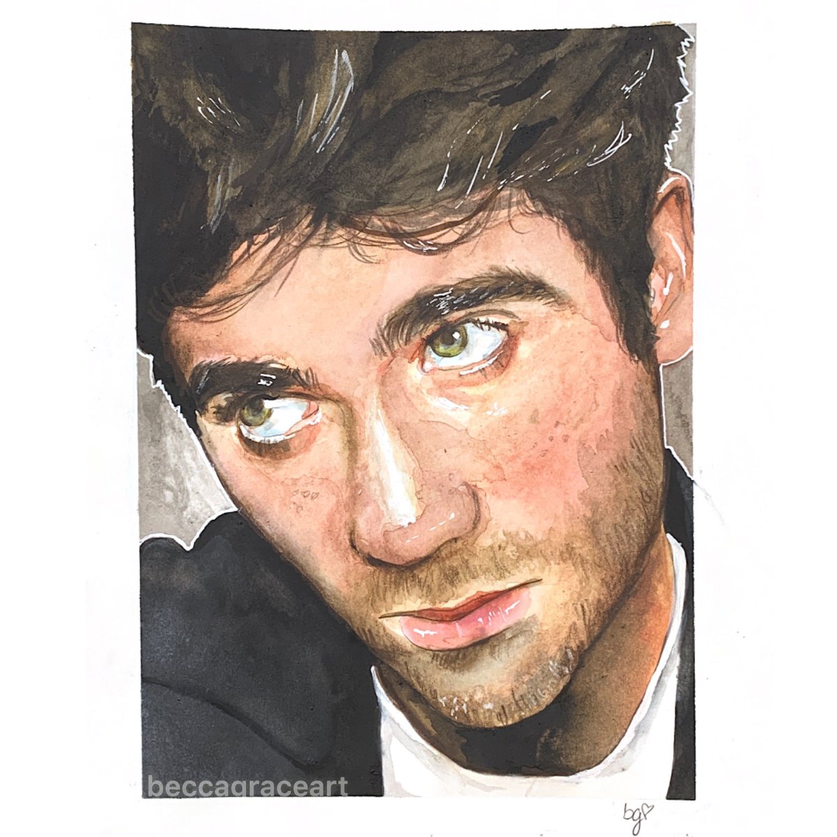 i did a watercolour painting of @alexander23lol so uh i hope u like it #alexander23 took me about 20 hrs