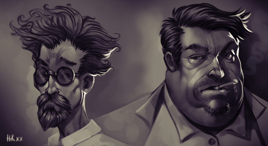 KaurNick's tweet image. Recently went back to re-visit this awesome duo - here'a s tribute!  #art #ImageComics #Spawn #SamandTwitch