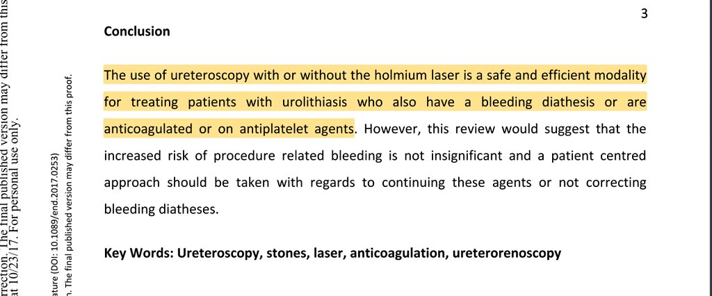 diesantillan's tweet photo. 📢 𝔼𝕏𝕋ℝ𝔸 ❗

📎📸 Systematic Review + Meta Analysis by Alaa Sharaf, Tarik Amer @aboumarzouk @endouro in @JEndourology 2017.

Link 👉 https://t.co/5EMl4GkyRC https://t.co/R6IvdR7CgY