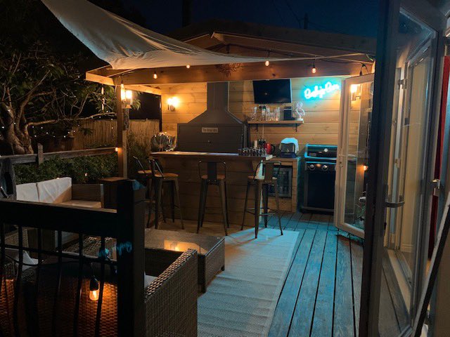 TheBraaiMan's tweet photo. Outdoor kitchen goals right there. Every household should have one! All that’s needed now is the fire lighting and the beers opening🍻

This looks inviting whatever time of day! https://t.co/0eQA9AmuDc