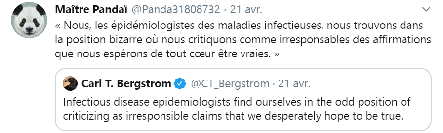 27. Les charlatans qui claironnent qu'il n'y aura pas de seconde vague le font sur la base des deux affirmations suivantes : (a) il y aurait plein de malades cachés qu'on ne voit pas dans les études séro ;(b) le seuil d'immunité collective serait beaucoup plus bas.