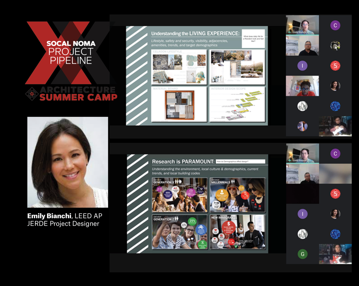 jerdeplaces's tweet image. Our first SoCalNOMA virtual summer camp has been a wonderful experience. We're thrilled to be partnering with such a positive force within our community.
#SoCalNOMAcamp20 #socalnoma #ProjectPipeline #BeVisible #eachoneteachone #diversityindesign #architecture #architect #LA